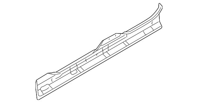 65170-3J200 Деталь INNER ROCKER, LEFT