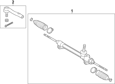 Camry STEERING GEAR & LINKAGE