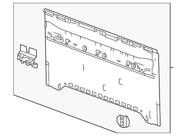 94734308 Деталь BACK PANEL