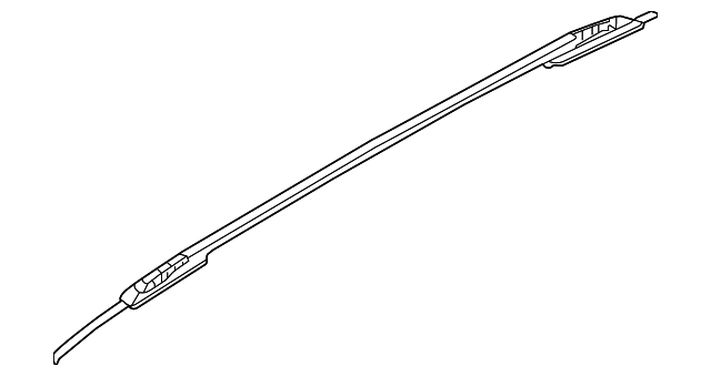 BB5Z-7855115-AA Деталь ROOF RAIL, LEFT