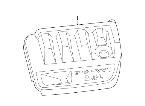 Caliber ENGINE APPEARANCE COVER