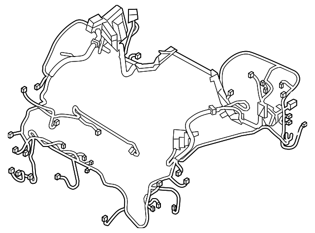 24012-1TG6A Деталь ENGINE HARNESS