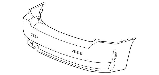 25858226 Деталь BUMPER COVER