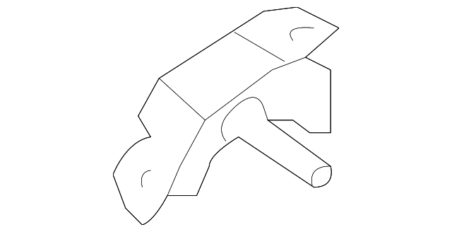 62680-3E210 Деталь MOUNT BRACKET, LEFT
