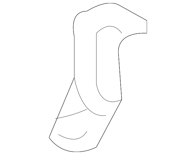62787-3E000 Деталь REAR REINF BRACKET