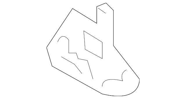 62730-3E000 Деталь MOUNT BRACKET