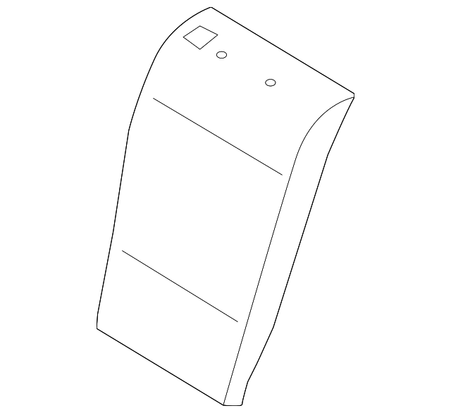 52-20-3-410-380 Деталь SEAT BACK COVER, RIGHT