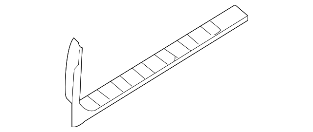 769B5-ZS30A Деталь SCUFF PLATE, LEFT