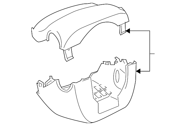 45286-12986-B0 Деталь COLUMN COVER