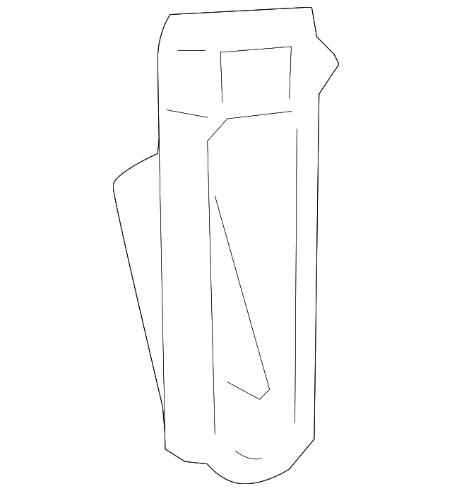 62487-60010-E0 Деталь INNER COVER, RIGHT