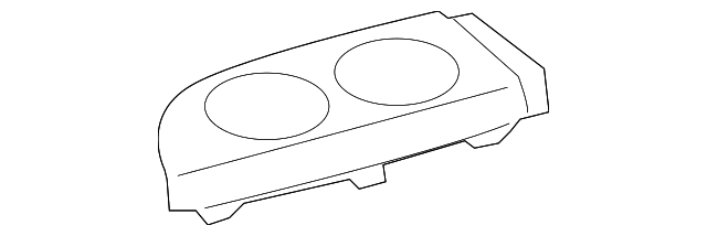 66991-60040-E0 Деталь CUP HOLDER, RIGHT