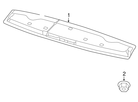 Routan REAR SPOILER