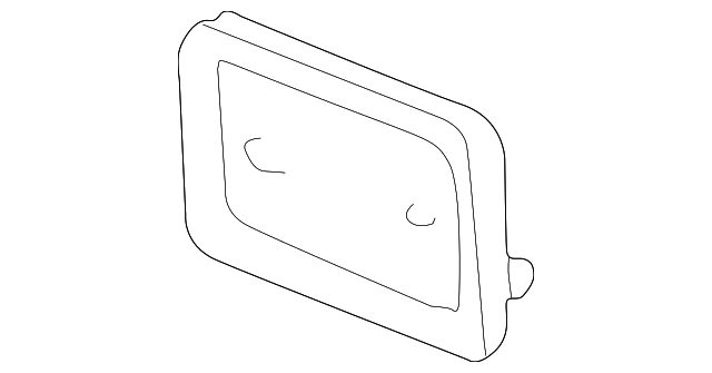 XL2Z-17A385-AAA Деталь LICENSE BRACKET