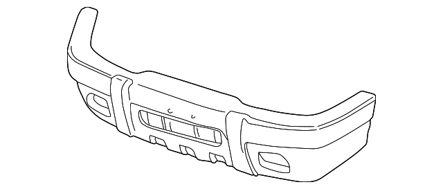 YL2Z-17757-BAA Деталь BUMPER COVER