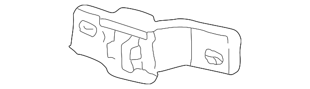 XL2Z17N775AA Деталь FRAME END CAP, RIGHT
