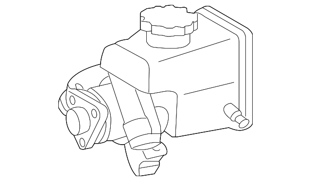 5119548AA Деталь POWER STEERING PUMP