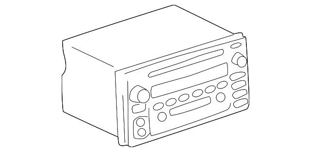 86120-42030 Деталь RADIO