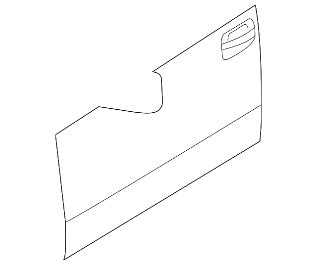 9L3Z-1820201-B Деталь OUTER PANEL, LEFT