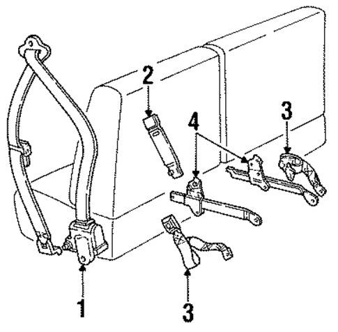 Explorer FRONT SEAT BELTS