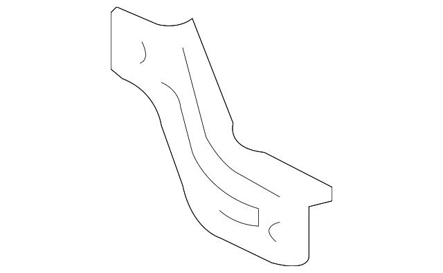 65575-0C010 Деталь STIFFENER, RIGHT