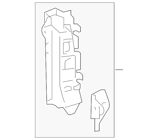 65505-0C020 Деталь END PANEL, RIGHT