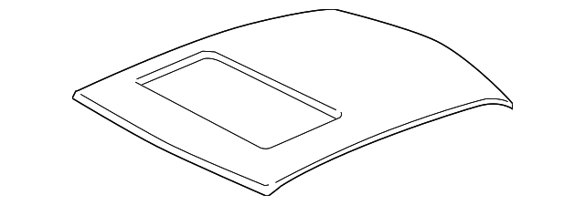 25873456 Деталь ROOF PANEL
