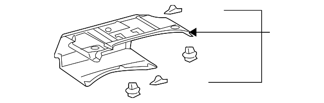 64075-30171-C0 Деталь FRONT TRIM