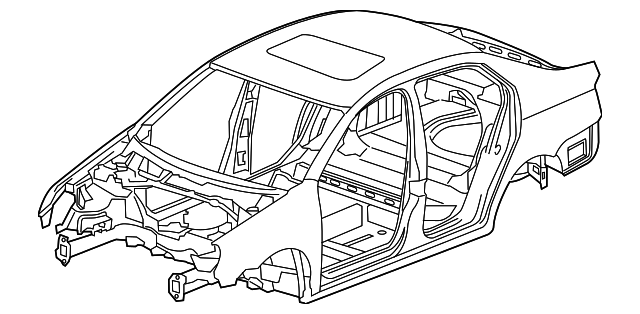 5C6800701A Деталь BODY ASSY