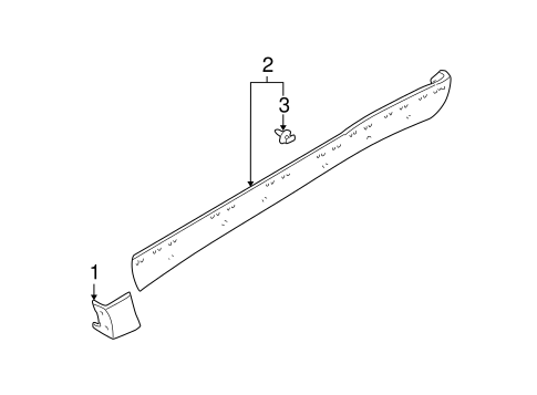 Escape EXTERIOR TRIM - PILLARS 2