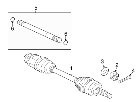 Lancer DRIVE AXLES