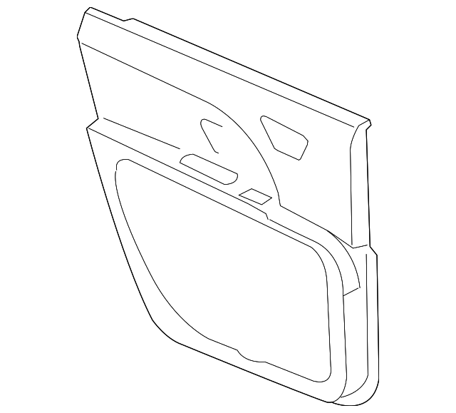 1QF271XRAG Деталь DOOR TRIM PANEL, LEFT