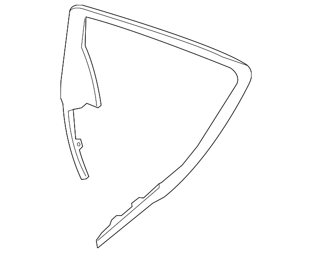 1EF01DX9AD Деталь UPPER MOLDING, LEFT