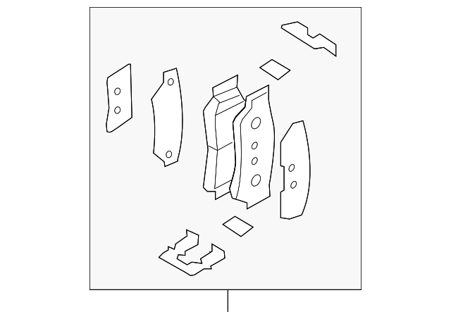 58302-0WA00 BRAKE PADS