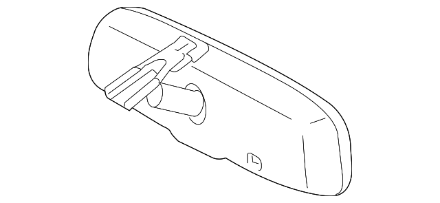 87810-0W150 Деталь MIRROR INSIDE