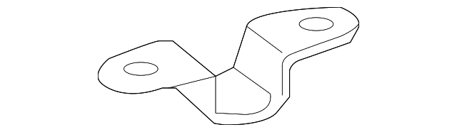 48827-06010 Деталь STABILIZER BAR BRACKET, LEFT