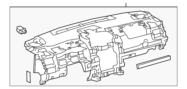 55301-06260-C0 Деталь INSTRUMENT PANEL