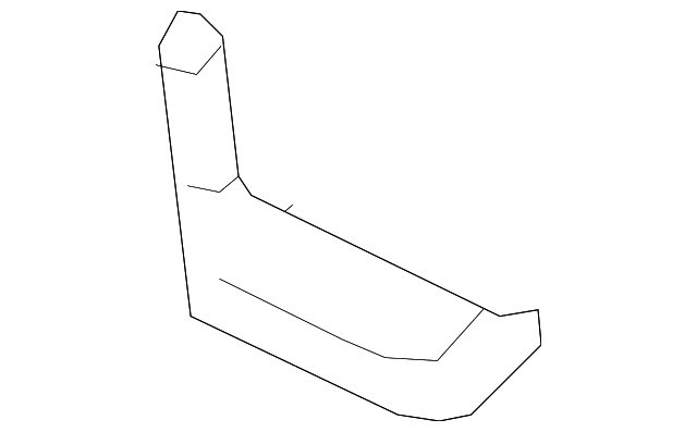 87764-3K000 Деталь ROCKER MOLDING DEFLECTOR, RIGHT