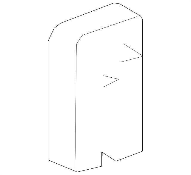 9014752 INNER BRACKET, LEFT