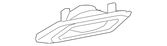 9014737 HEAT SHIELD, RIGHT