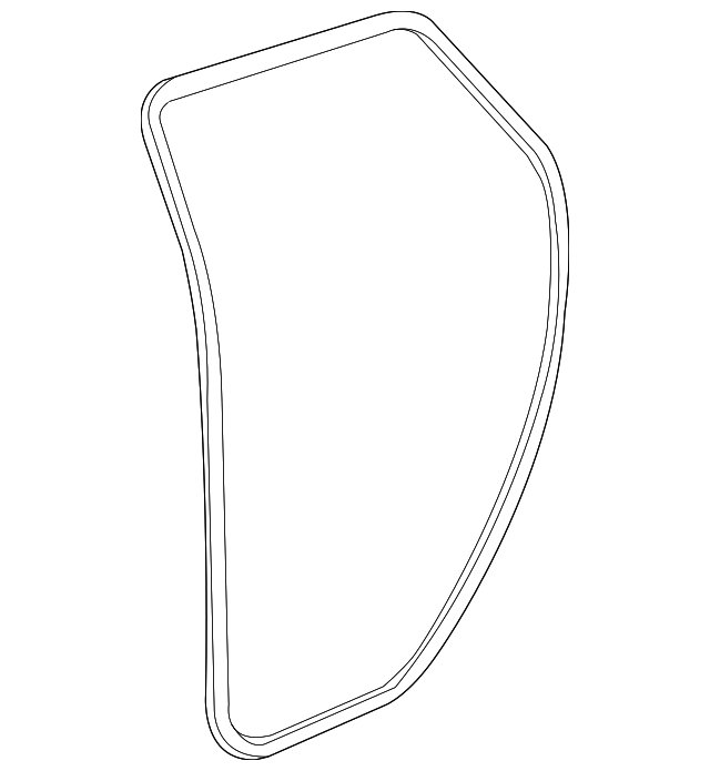 95358692 Деталь DOOR W'STRIP, LEFT