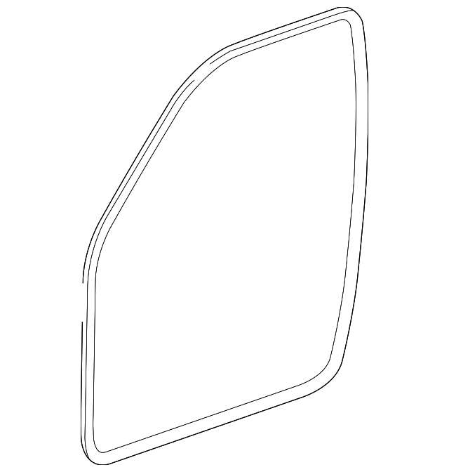 62312-48050-B0 WEATHERSTRIP, LEFT