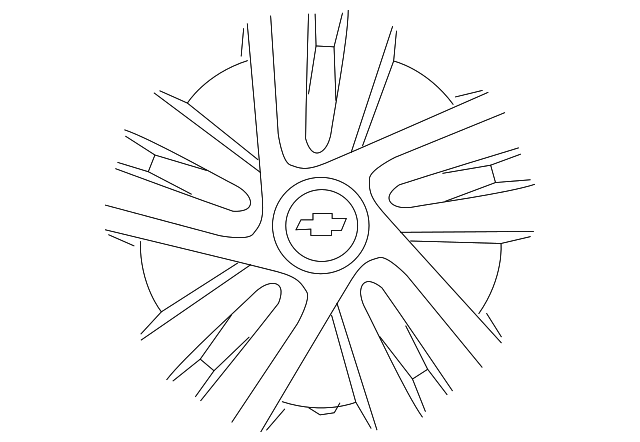 19316551 Деталь WHEEL COVER