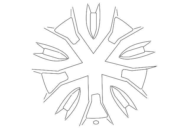 19317622 Деталь WHEEL, ALLOY