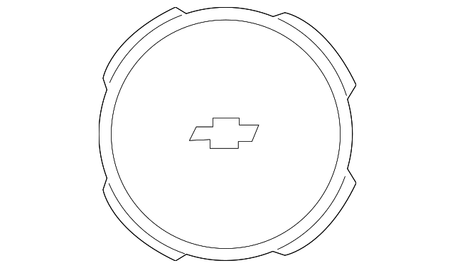 19317321 Деталь CENTER CAP