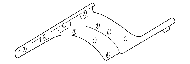 94012FA600GA Деталь UPPER QTR TRIM, RIGHT