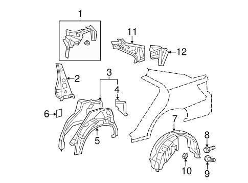 Camry INNER STRUCTURE 2