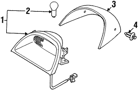 Sephia HIGH MOUNTED STOP LAMP