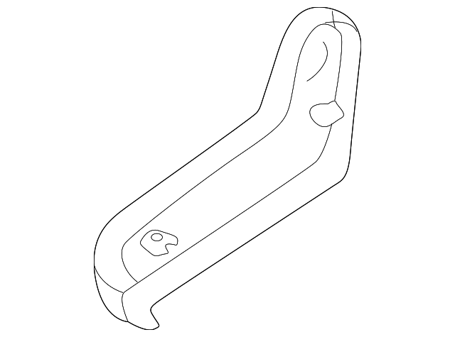 EC05881H1C22 Деталь SIDE COVER, RIGHT