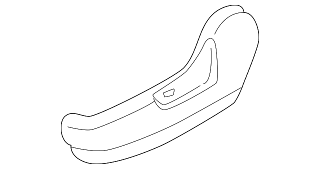 EC05881H3F22 Деталь SIDE COVER, LEFT