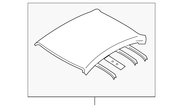 53600AG02A9P Деталь ROOF PANEL